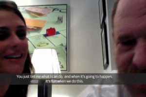 Weinstein'ın davacısından 'tecavüz öncesi taciz' videosu