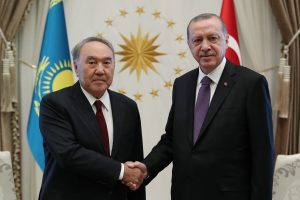 Erdoğan ve Nazarbayev'den ortak basın toplantısı