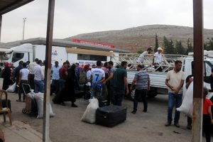 Suriyeliler ülkelerine dönüyor