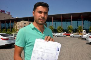Jandarma sınavında, organlarının ters olduğunu öğrendi