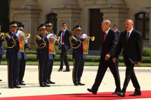 Cumhurbaşkanı Erdoğan Azerbaycan'da