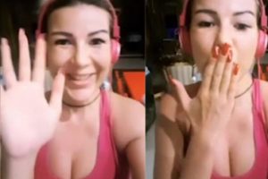 Nazlı Hamarat koşu bandından paylaştı