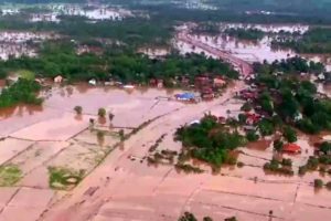 Laos'u tropikal fırtına: 55 ölü, 100 kayıp