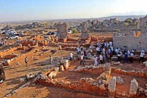 2 bin 200 yıllık zeytinyağı şehri, gün yüzüne çıkartıldı