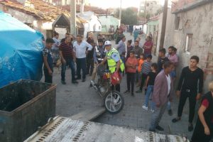 Polis çalıntı motosikletlere el koydu