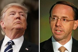 Trump, Rosenstein'ı kovuyor iddiası