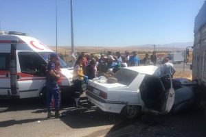 Kayseri'de trafik kazası: 1 ölü, 5 yaralı