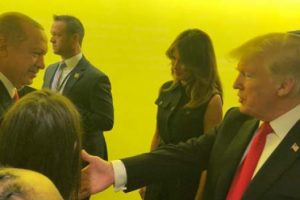Cumhurbaşkanı Erdoğan Trump ile görüştü