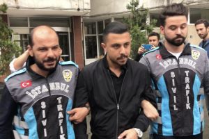 Gelin arabasıyla ''drift'' yapan maganda yakalandı