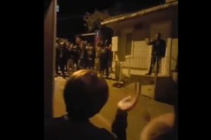 Meral Akşener'in evinin önünde gergin dakikalar!