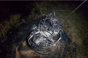 Telefon kablosu çalan 2 kişi tutuklandı