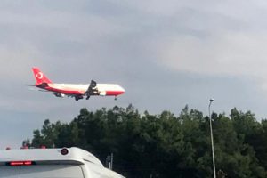 Katar'ın hibe ettiği uçak test edilecek