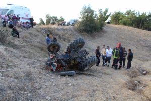 Traktörün altında kalan genç yaşamını yitirdi