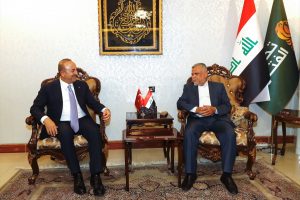 Dışişleri Bakanı Çavuşoğlu, Hadi Amiri ile görüştü