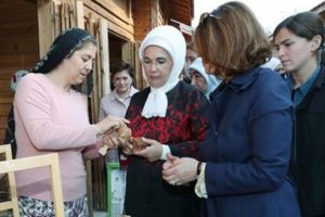 Emine Erdoğan, Anadolu Açık Hava Müzesi'ni ziyaret etti