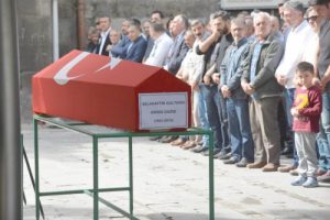 Kıbrıs Gazisi son yolculuğuna uğurlandı