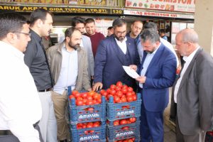 Zabıtadan hal pazarına denetim