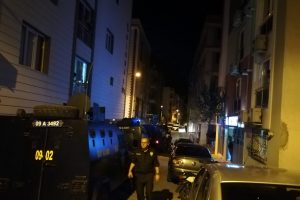 Hareketli saatler... Kaçan şahıs inşaata saklandı!