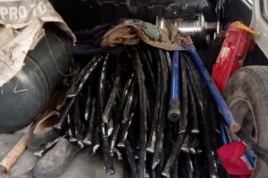 Kablo hırsızlarına tutuklama