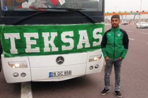 Bursaspor taraftarı İstanbul yolunda