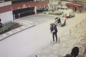 Bursa'da bisikletle motosiklet çarpıştı