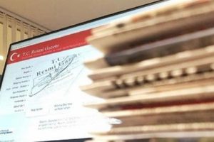 Lübnan tezkeresi Resmi Gazete'de