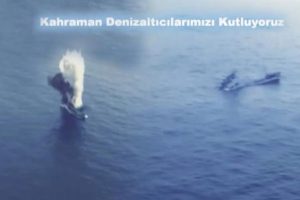 TSK paylaştı! Gemi böyle vuruldu