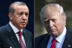 Erdoğan, Trump ile görüştü