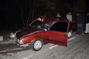 Bursa'da otomobil ile motosiklet çarpıştı