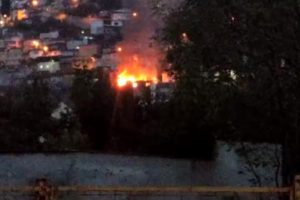 Bursa'da korkutan yangın