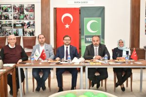 Başkan Aktaş'tan Yeşilay Bursa Şubesi'ne ziyaret