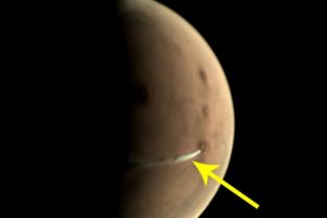 Mars'ta görüntülendi! Tam 1500 km...