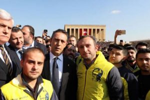 Fenerbahçe camiası Ata'nın huzurunda