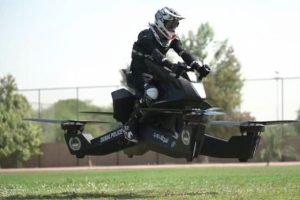 Uçan polis motosikleti geliyor!