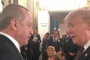 Erdoğan, Trump ile görüştü