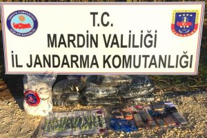 Mısır tarlasında mühimmat bulundu