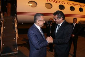 Cumhurbaşkanı Yardımcısı Oktay KKTC'de