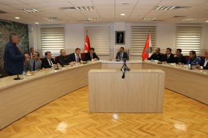 Emniyet Müdürü muhtarlarla buluştu