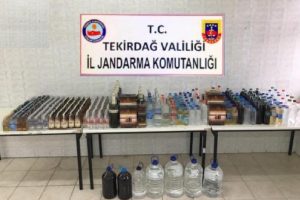Kaçak içki operasyonu: 4 gözaltı