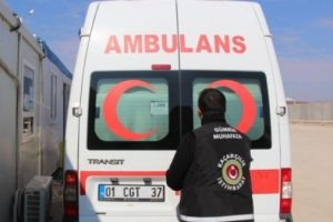 İçinde esrar yakalanan ambulansla ilgili sıcak gelişme