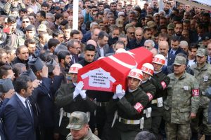 Şehit Cemil Kaçmaz son yolculuğuna uğurlandı