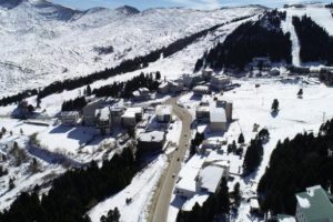 Bursa Uludağ'da kar kalınlığı 18 santimetreye ulaştı