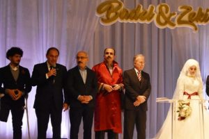 Spor camiası Baykan'ın düğününde buluştu
