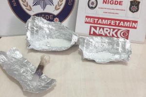 Cezaevi firarisi uyuşturucu ile yakalandı