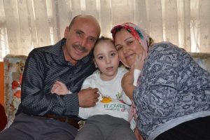 Minik Nazlıcan'a devletten yardım