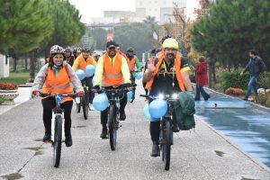 Diyabet için pedal çevirdiler