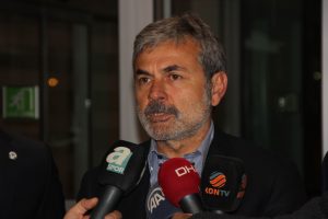 Aykut Kocaman coşkuyla karşılandı