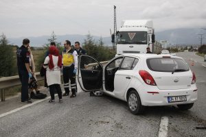 Bursa'da feci kaza! Facianın eşiğinden dönüldü
