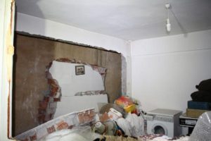 Doğal gaz bağlantısı sırasında patlama