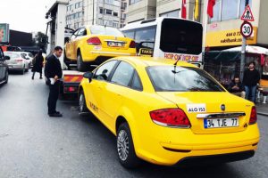 İstanbul'da 120 taksi her yerde aranıyor